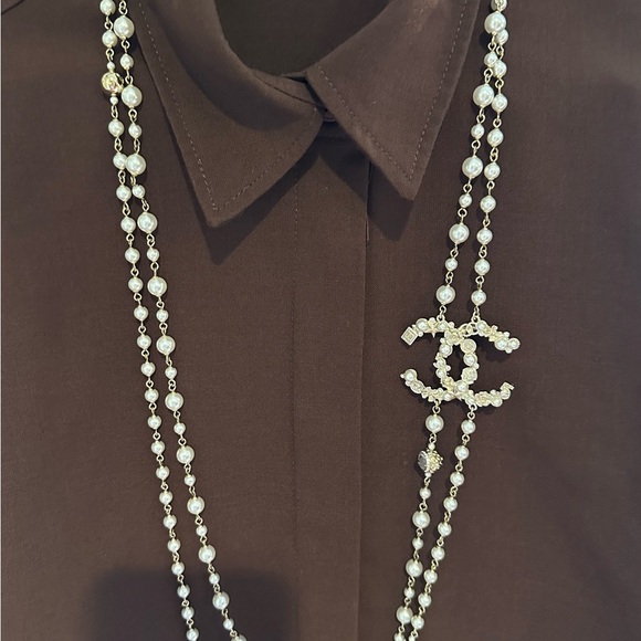 Chanel Double Strand Beaded Necklace - Picture 2 of 7